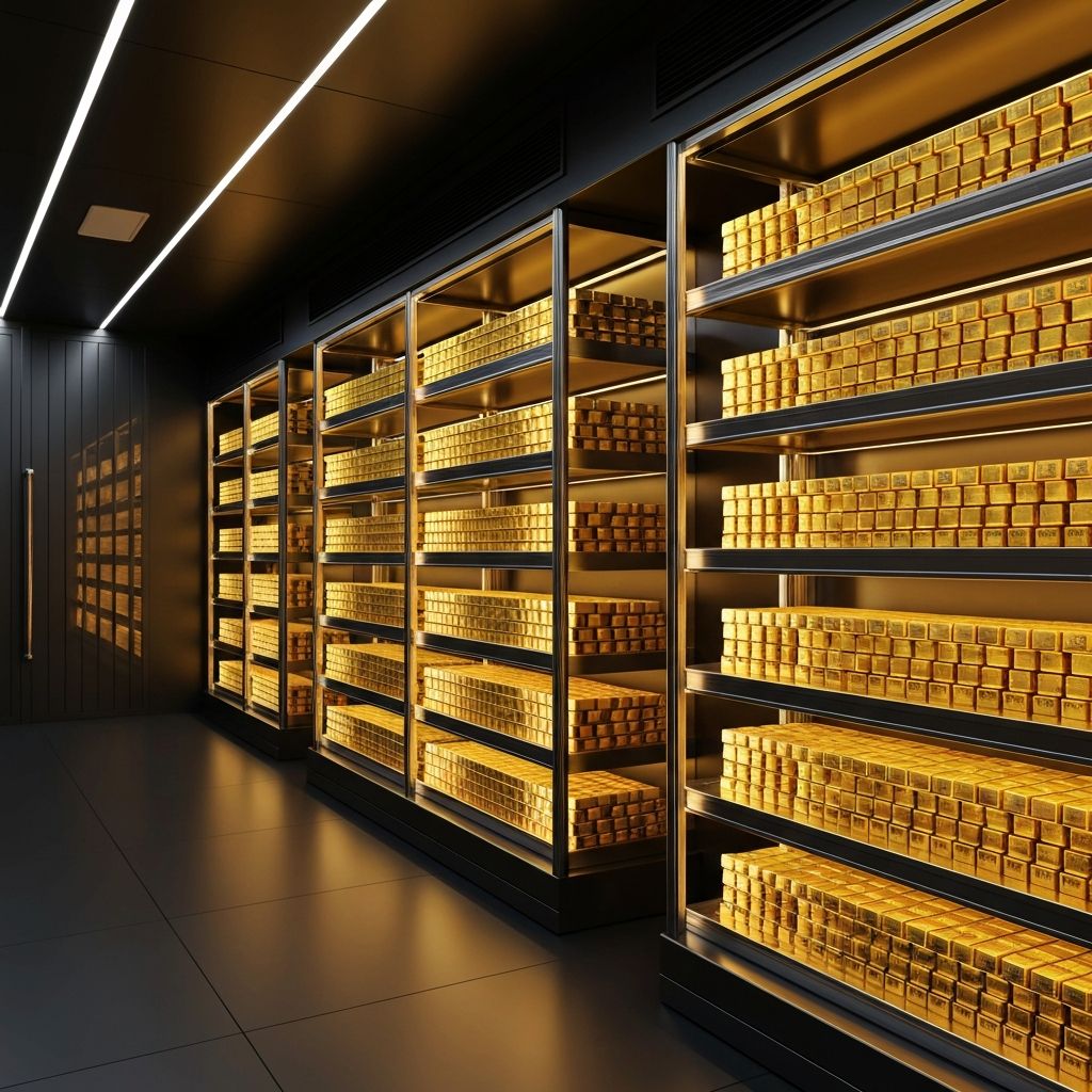Gold reserve vault